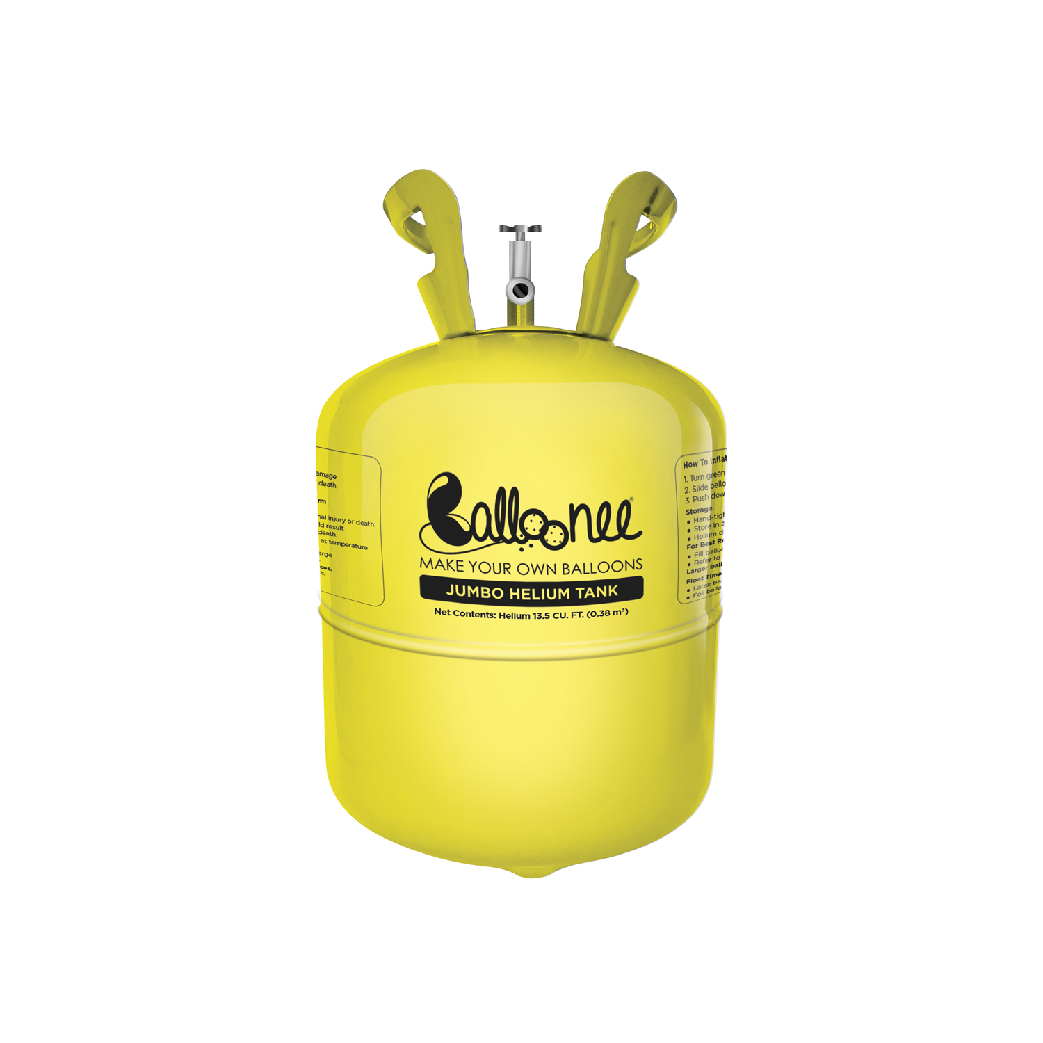 Balloonee Helium Tank Jumbo Disposable Helium Party Kit 50